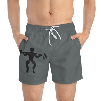 Swim Trunks: Weightlifting Dark Grey