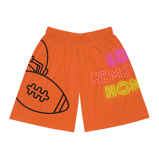 Basketball Shorts: Football Orange