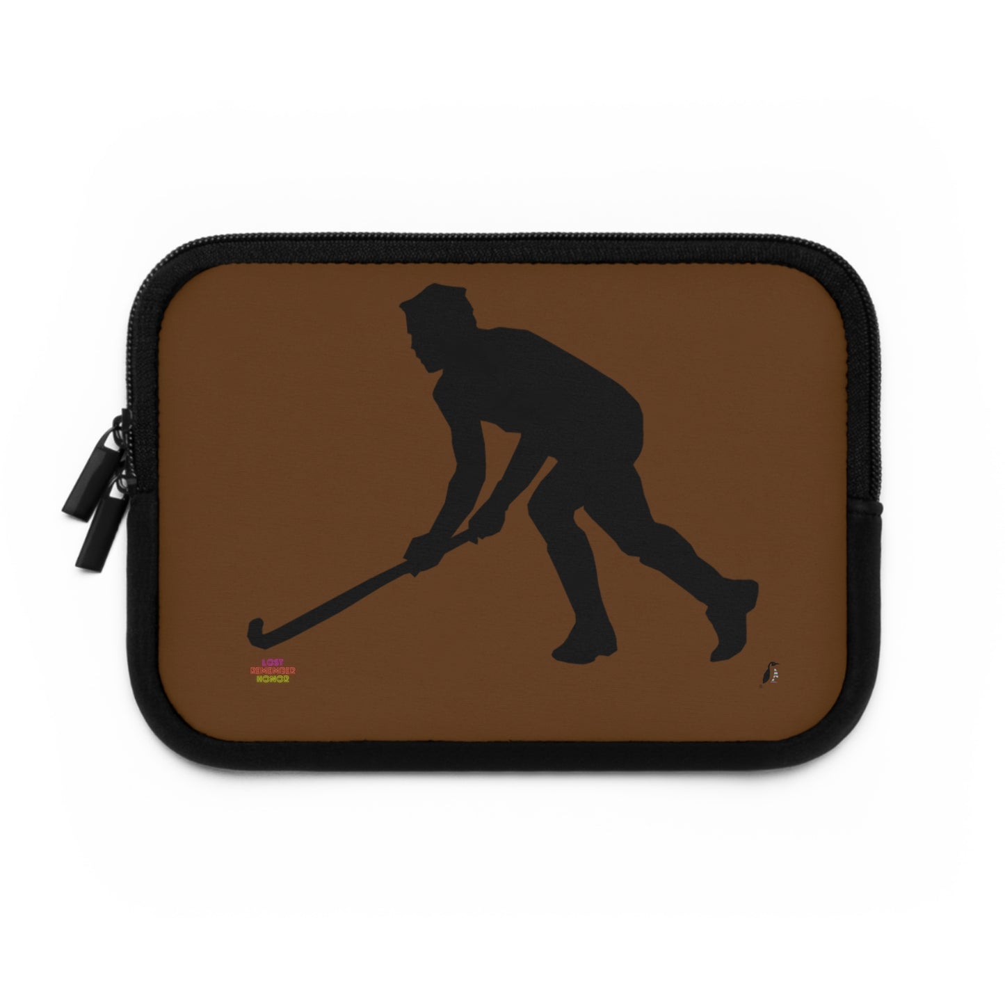 Laptop Sleeve: Hockey Brown