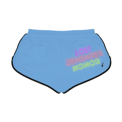 Women's Relaxed Shorts: Volleyball Lite Blue