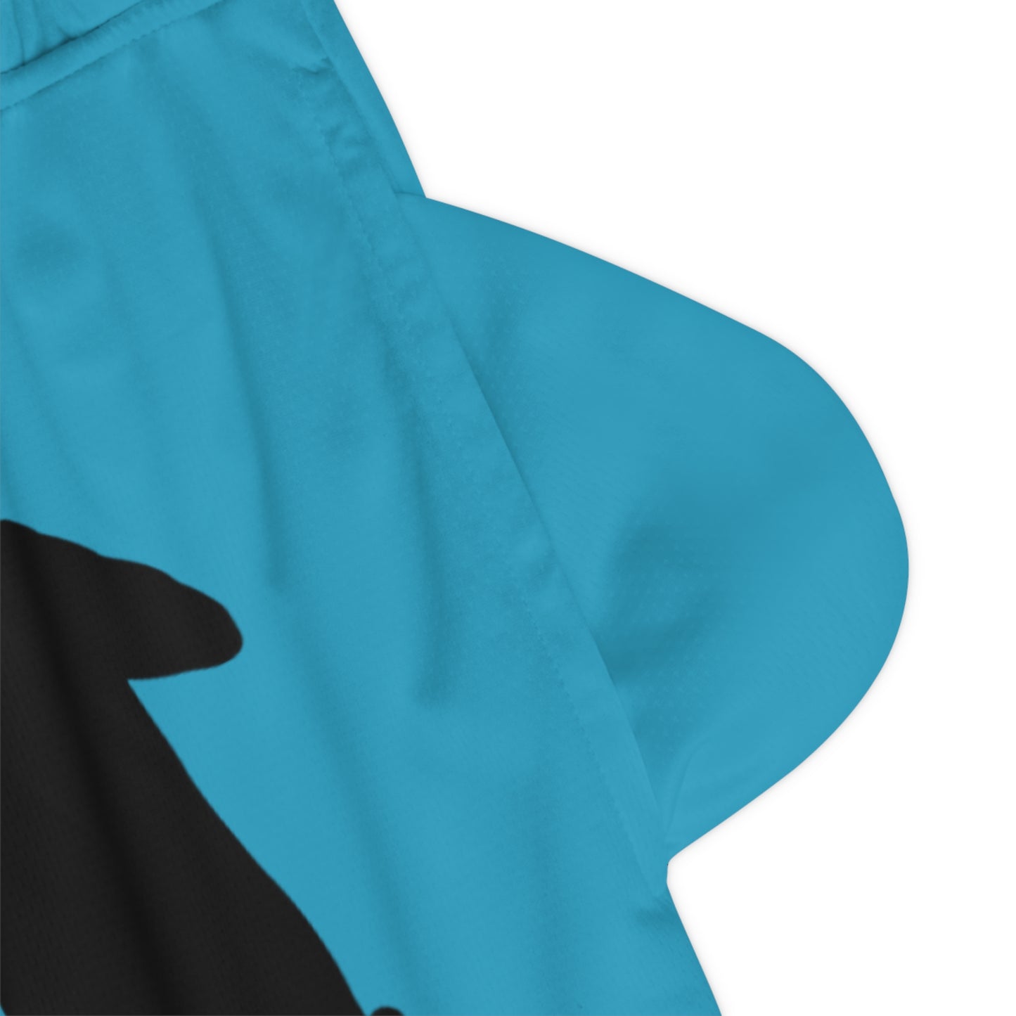 Basketball Rib Shorts: Soccer Turquoise