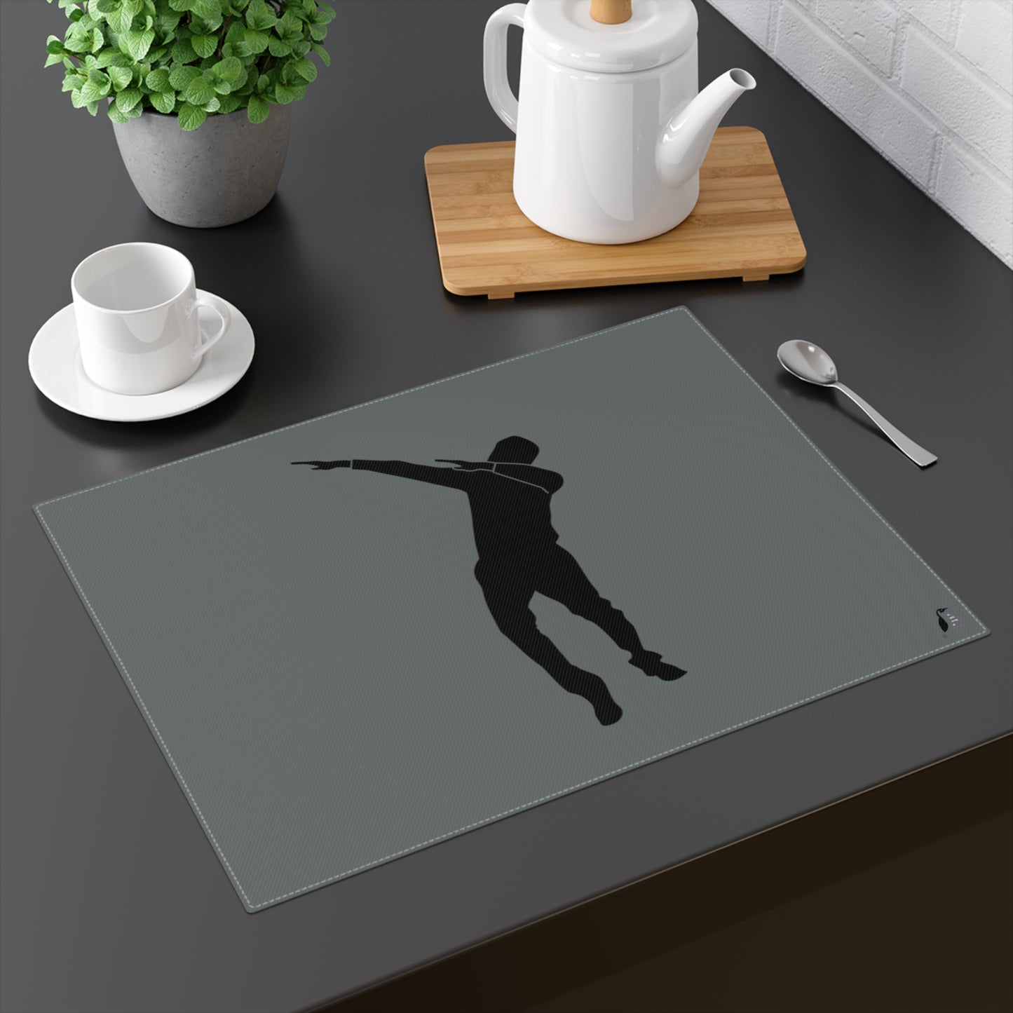 Placemat, 1pc: Dance Dark Grey