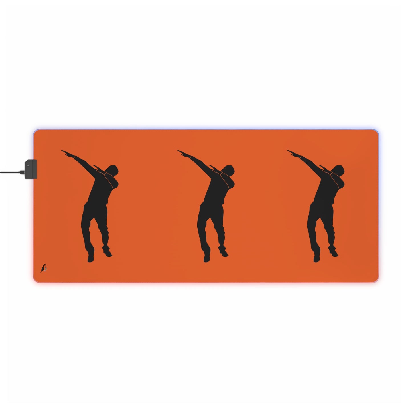 LED Gaming Mouse Pad: Dance Orange