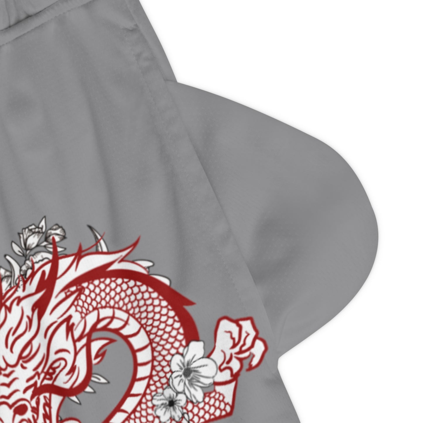 Basketball Rib Shorts: Dragons Grey