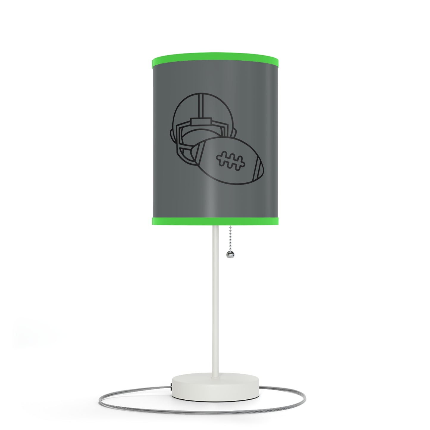 Lamp on a Stand, US|CA plug: Football Dark Grey