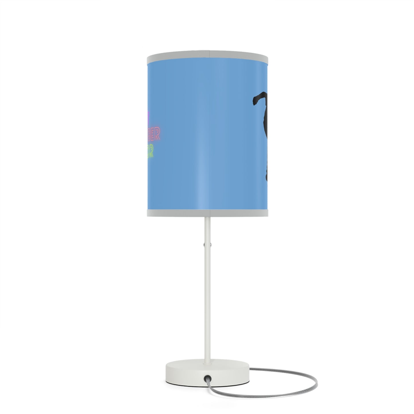 Lamp on a Stand, US|CA plug: Skateboarding Lite Blue 