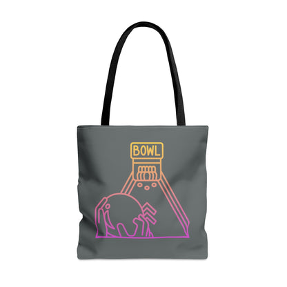 Tote Bag: Bowling Dark Grey