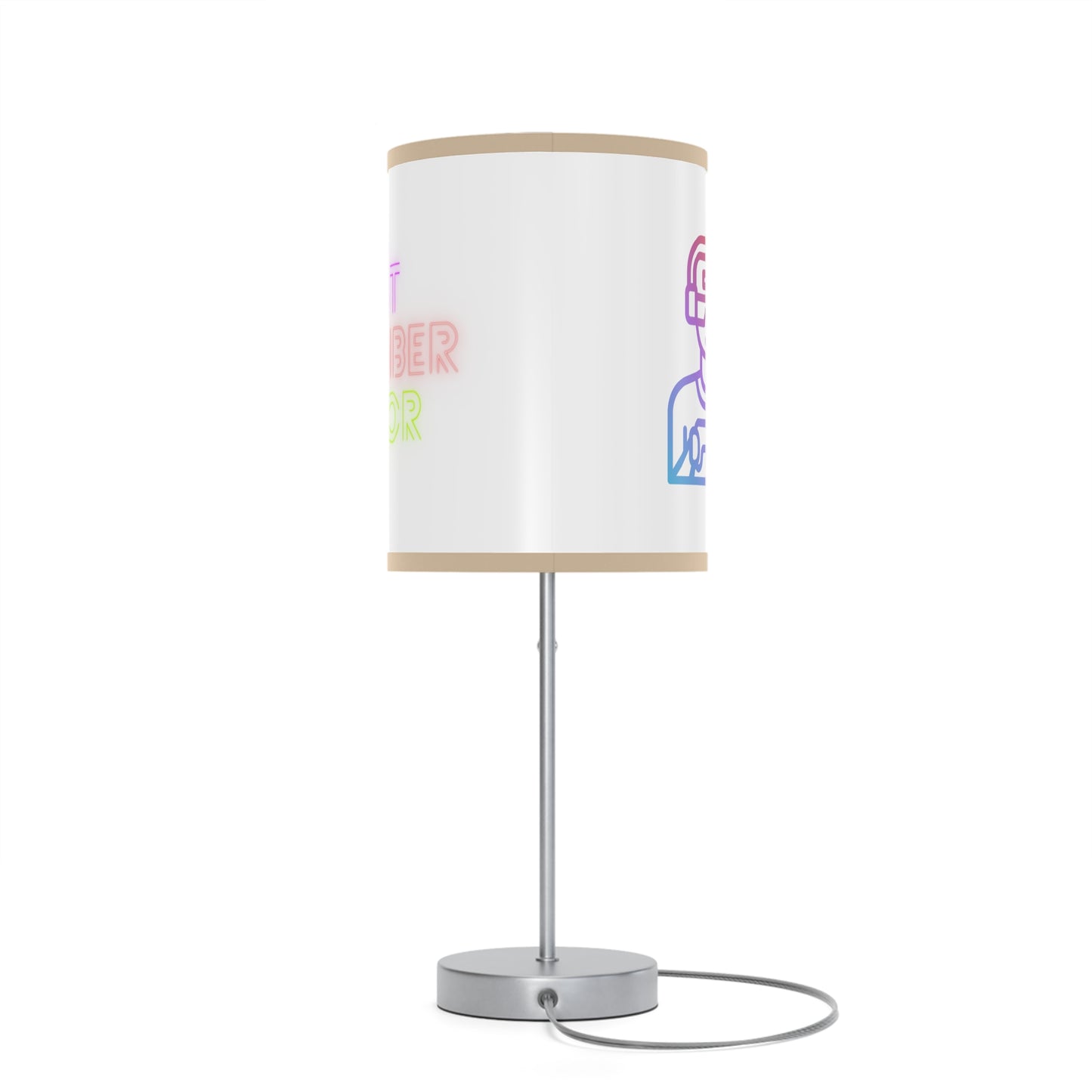 Lamp on a Stand, US|CA plug: Gaming White 