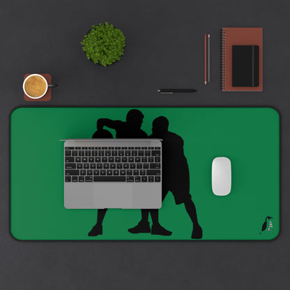 Desk Mat: Basketball Dark Green