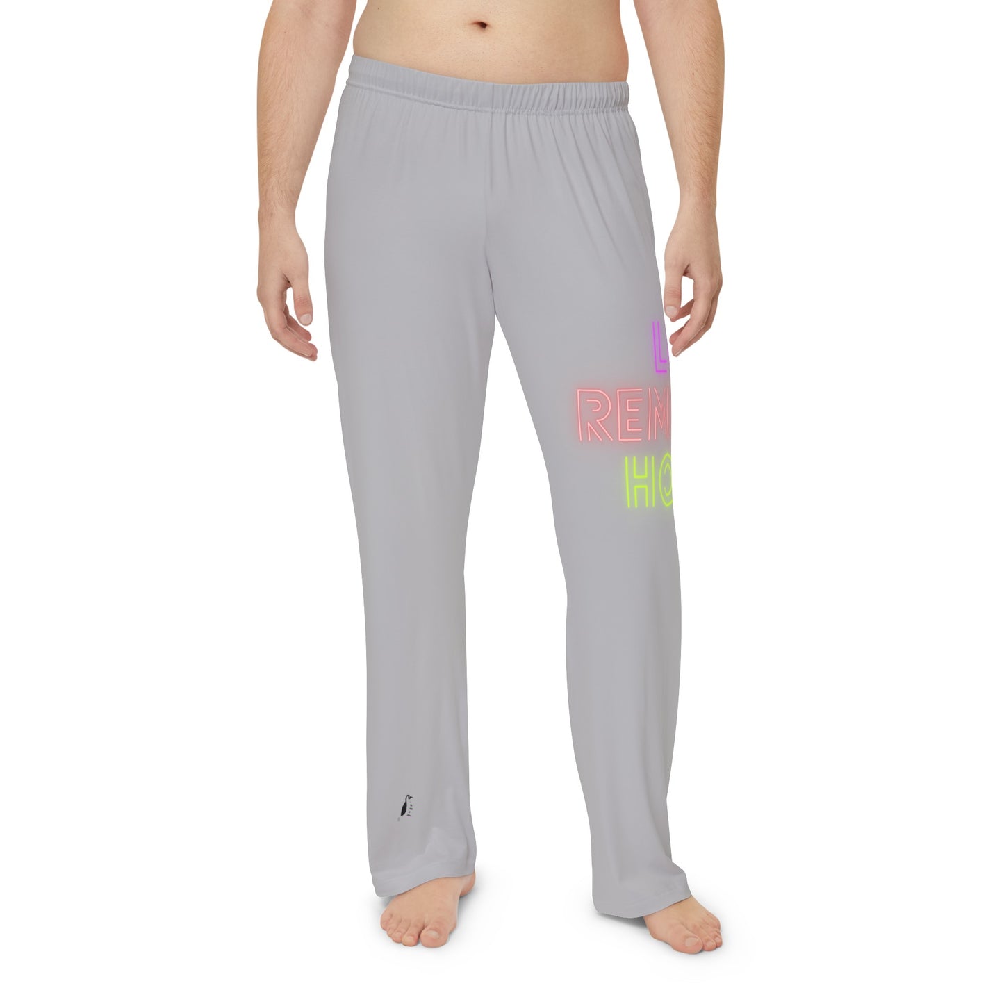 Men's Pajama Pants: Lost Remember Honor Lite Grey