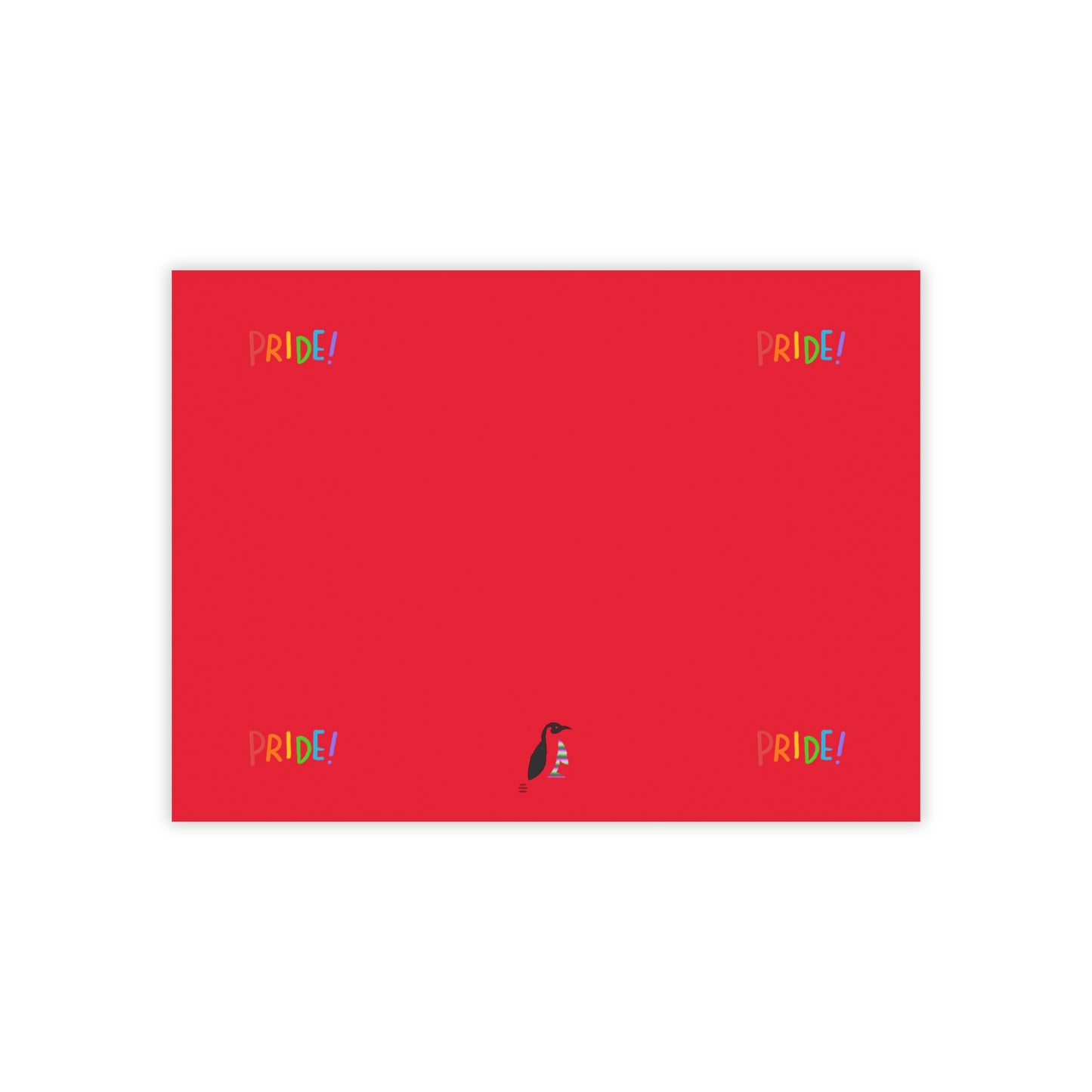 Post-it® Note Pads: LGBTQ Pride Dark Red