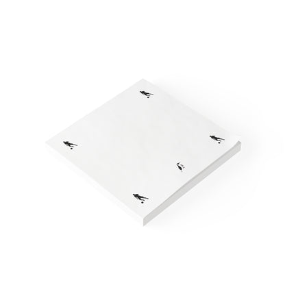 Post-it® Note Pads: Soccer White