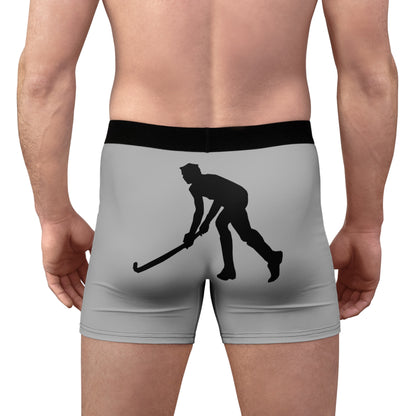 Men's Boxer Briefs: Hockey Lite Grey