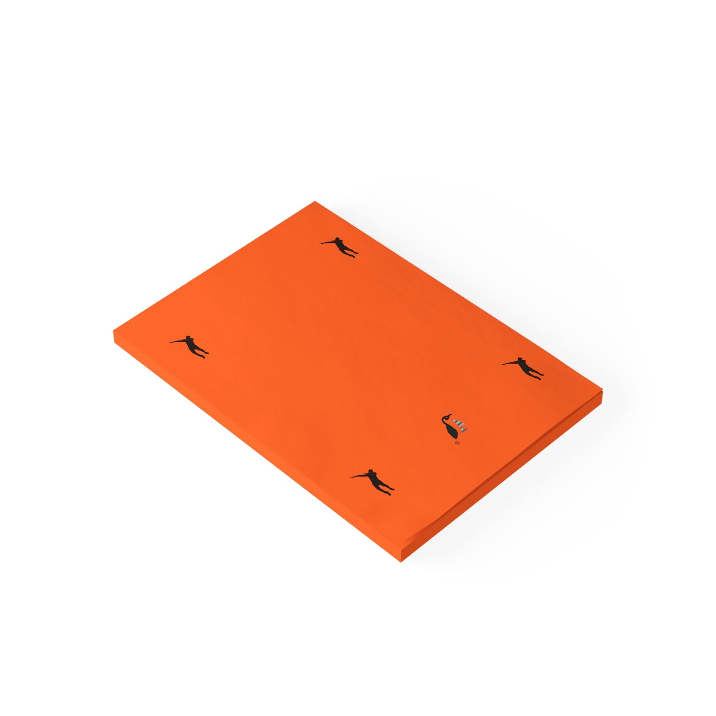 Post-it® Note Pads: Dance Orange