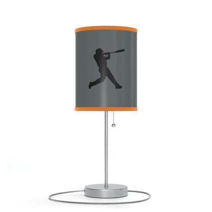 Lamp on a Stand, US|CA plug: Baseball Dark Grey