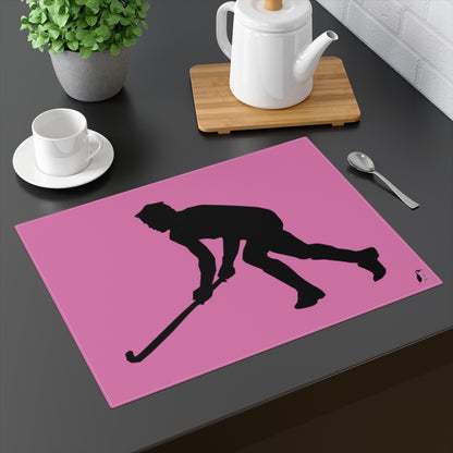 Placemat, 1pc: Hockey Lite Pink