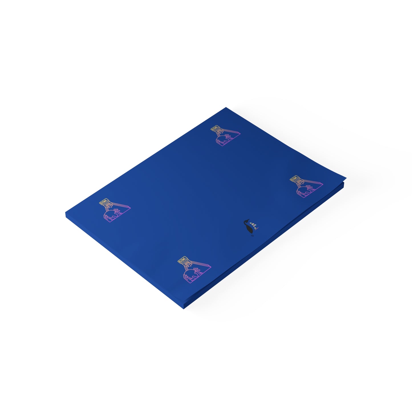 Post-it® Note Pads: Bowling Dark Blue