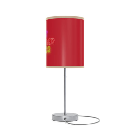 Lamp on a Stand, US|CA plug: Golf Dark Red