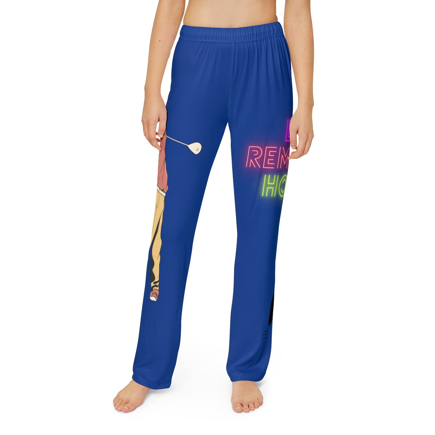 Kids Pajama Pants: Golf Dark Blue