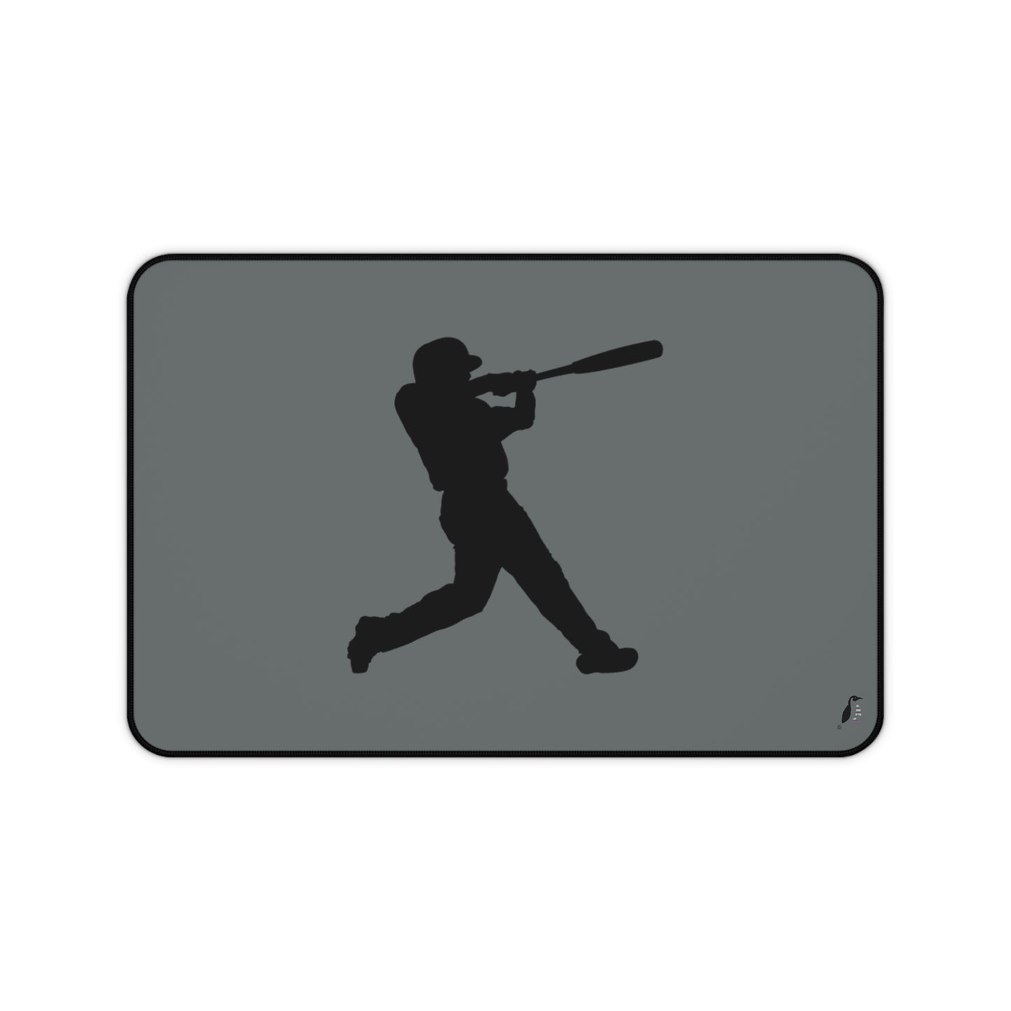 Desk Mat: Baseball Dark Grey