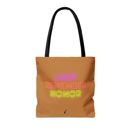 Tote Bag: Wolves Lite Brown