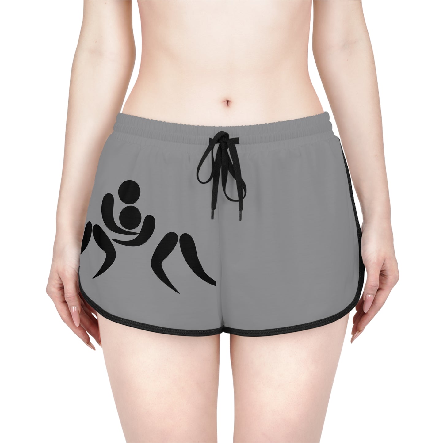 Women's Relaxed Shorts: Wrestling Grey