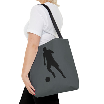 Tote Bag: Soccer Dark Grey