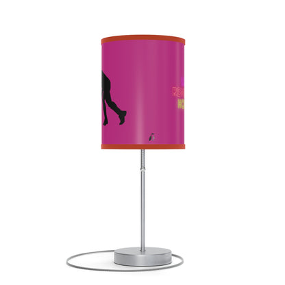 Lamp on a Stand, US|CA plug: Hockey Pink