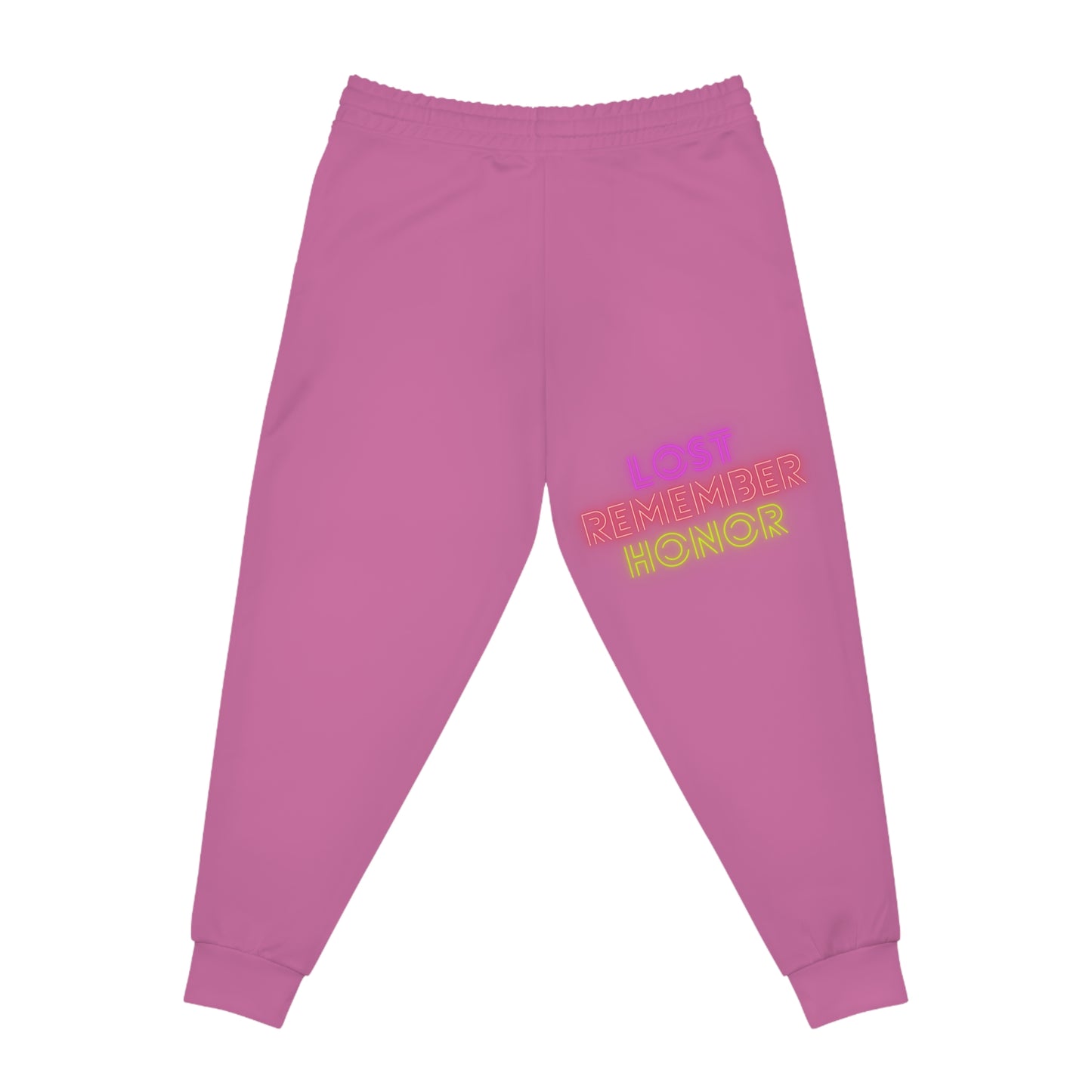 Athletic Joggers: Crazy Penguin World Logo Lite Pink