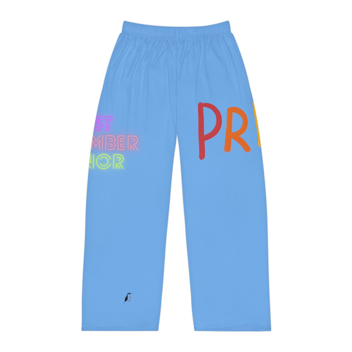 Men's Pajama Pants: LGBTQ Pride Lite Blue