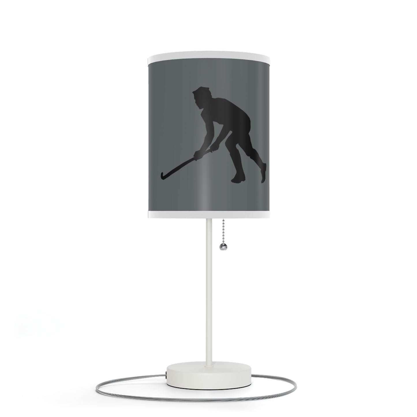 Lamp on a Stand, US|CA plug: Hockey Dark Grey 