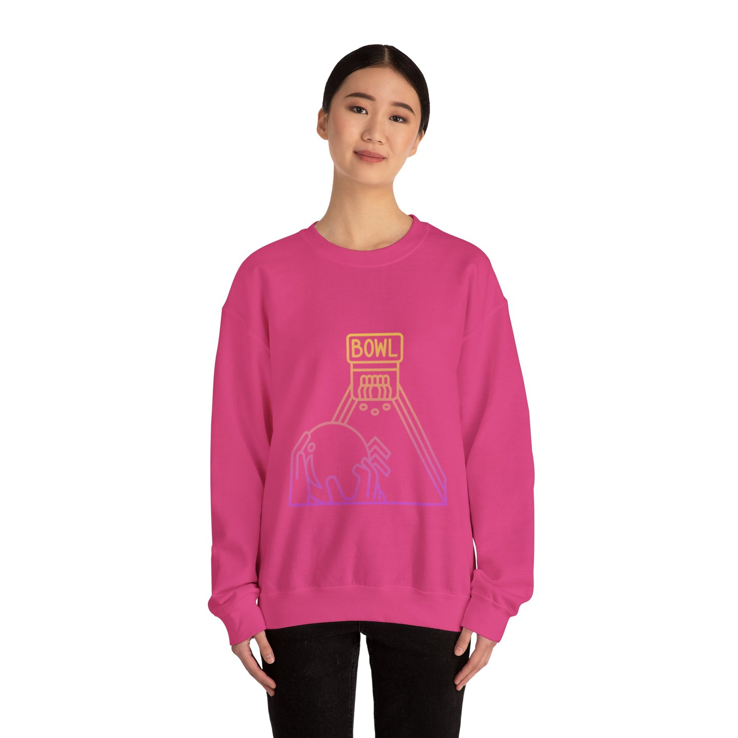 Heavy Blend™ Crewneck Sweatshirt: Bowling #2