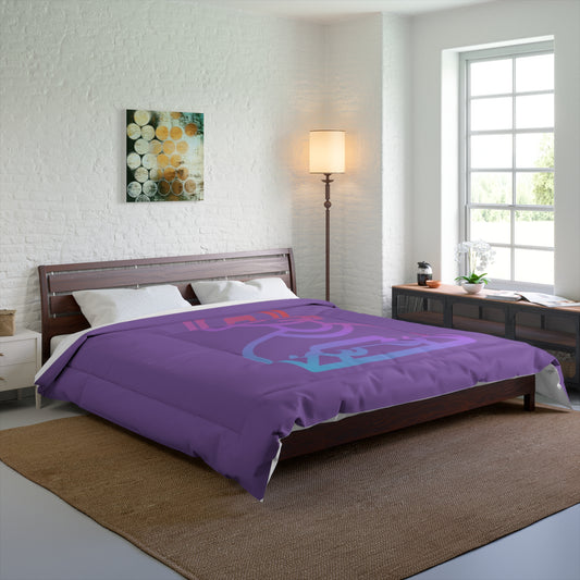 Comforter: Gaming Lite Purple