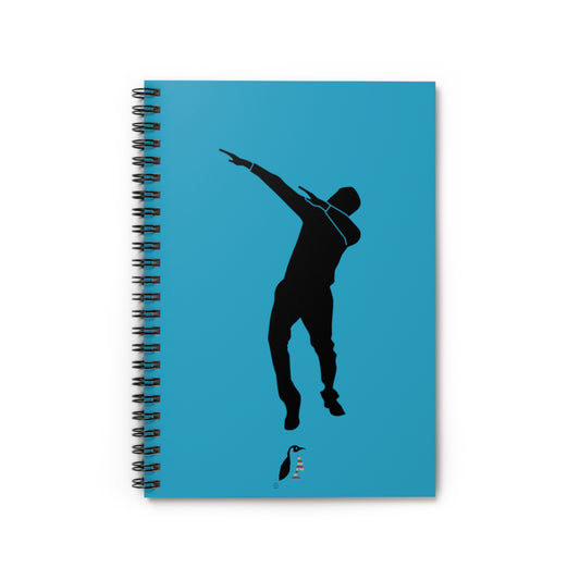 Spiral Notebook - Ruled Line: Dance Turquoise
