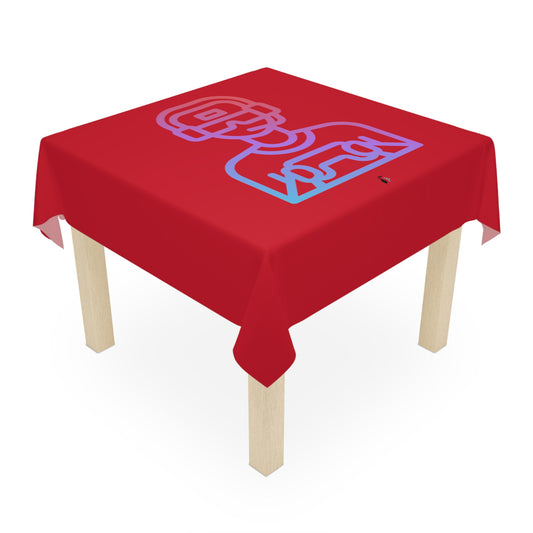 Tablecloth: Gaming Dark Red