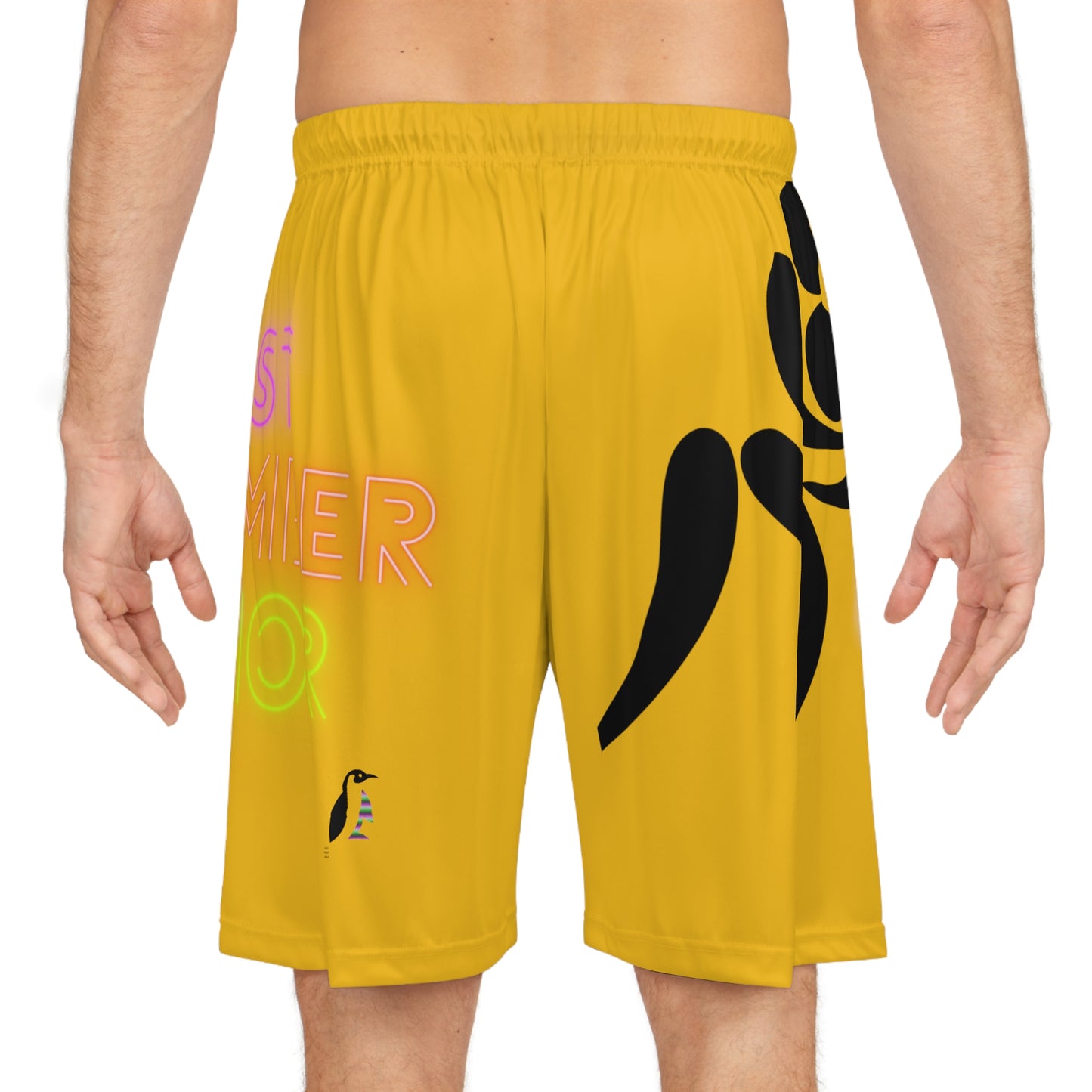 Basketball Shorts: Wrestling Yellow