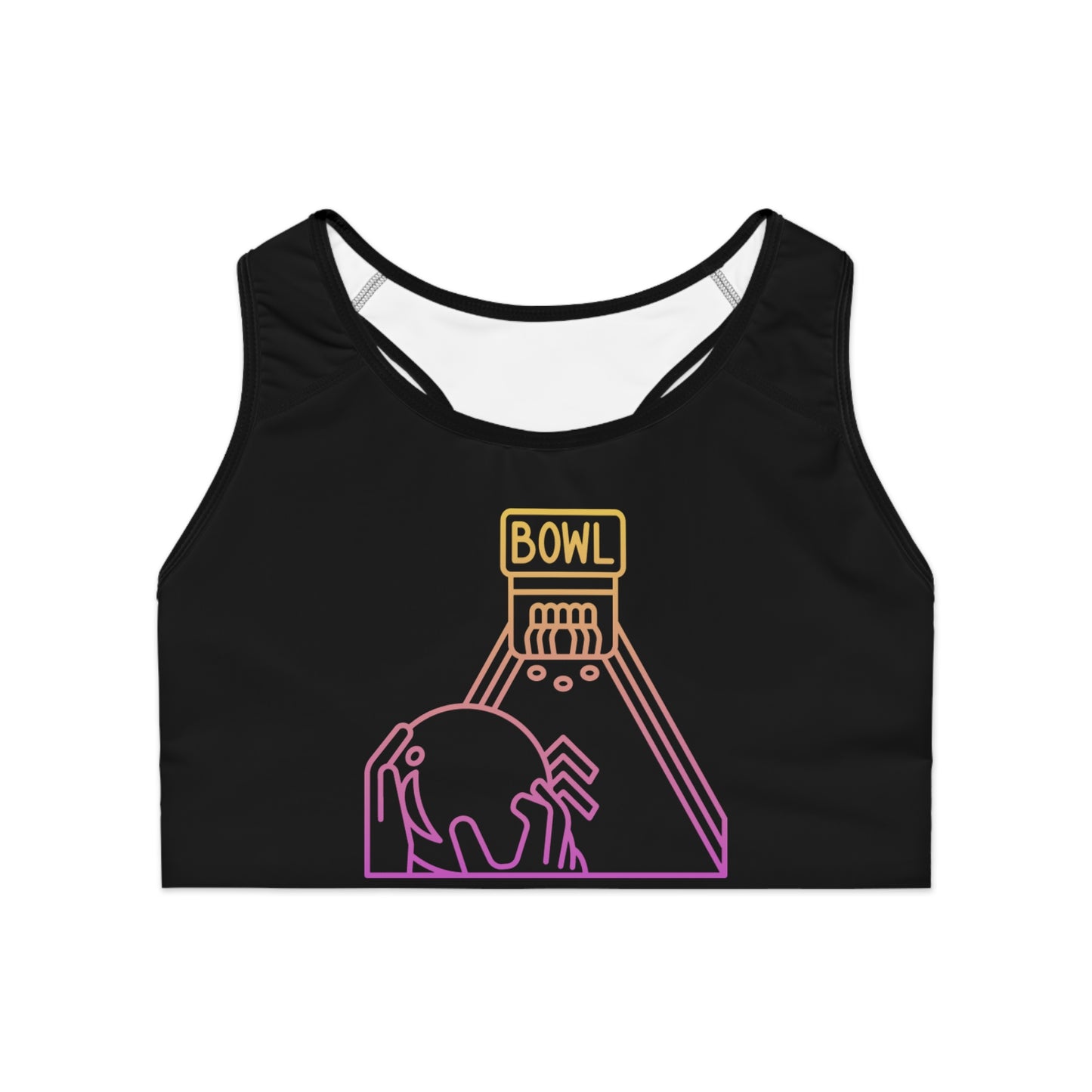 Sports Bra: Bowling Black