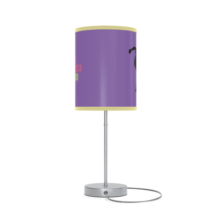 Lamp on a Stand, US|CA plug: Skateboarding Lite Purple