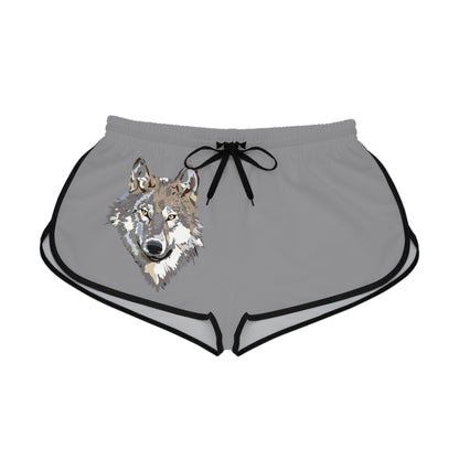 Women's Relaxed Shorts: Wolves Grey