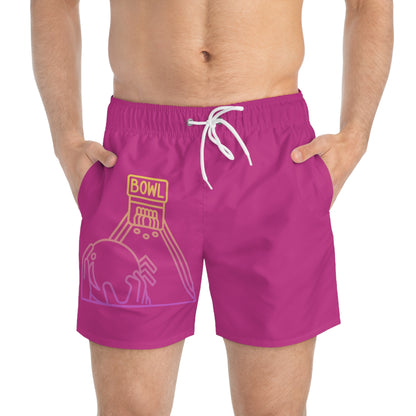 Swim Trunks: Bowling Pink