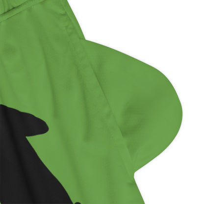 Basketball Rib Shorts: Soccer Green