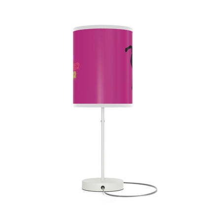 Lamp on a Stand, US|CA plug: Skateboarding Pink