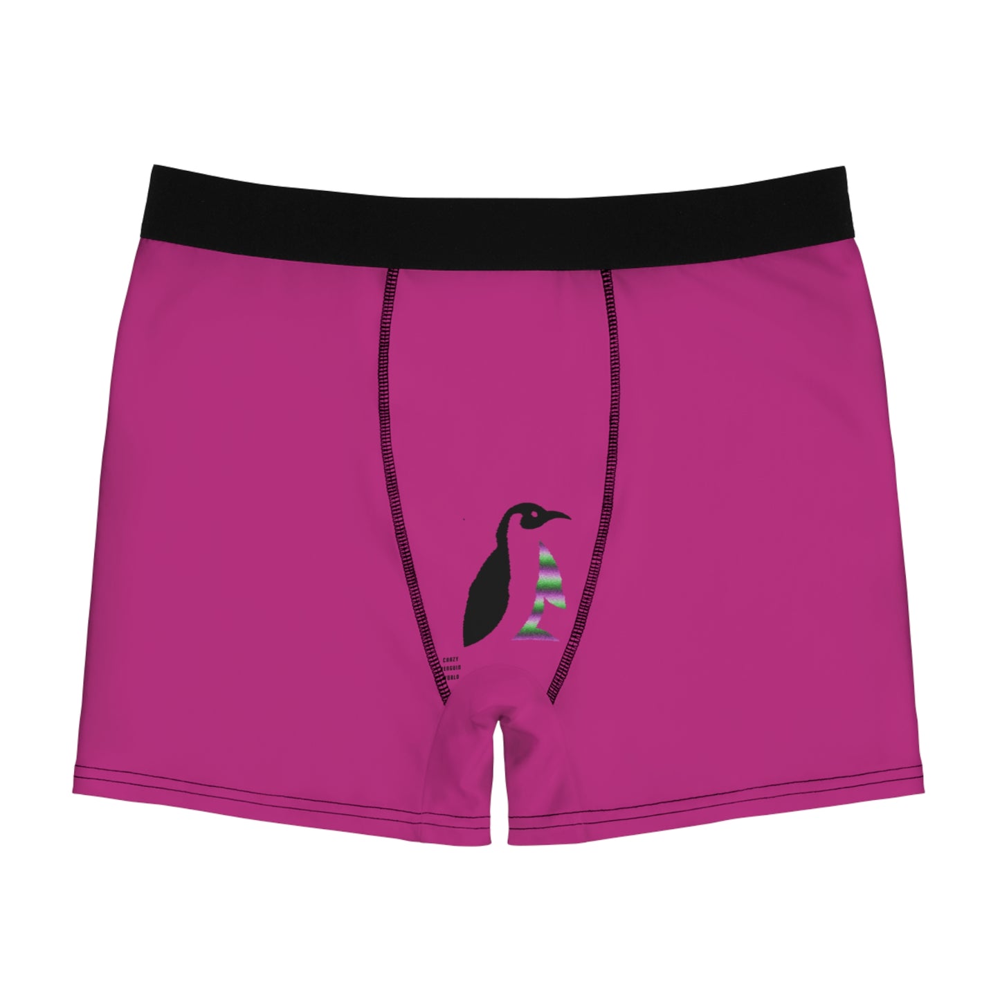 Men's Boxer Briefs: Volleyball Pink