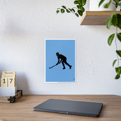 Gloss Posters: Hockey Lite Blue