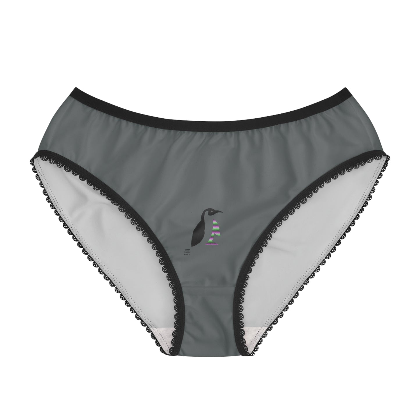 Women's Briefs: Weightlifting Dark Grey