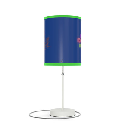 Lamp on a Stand, US|CA plug: Volleyball Dark Blue