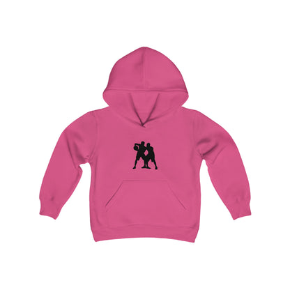 Youth Heavy Blend Hooded Sweatshirt: Basketball