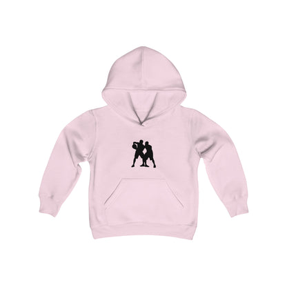 Youth Heavy Blend Hooded Sweatshirt: Basketball