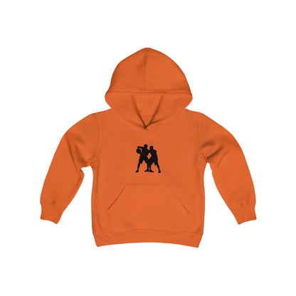 Youth Heavy Blend Hooded Sweatshirt: Basketball