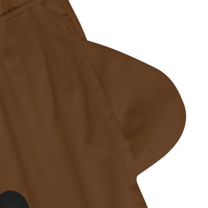 Basketball Rib Shorts: Wrestling Brown